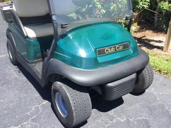 Used 2008 Club car GREEN Precedent 2 Passenger seat Golf Cart 48 volt 48v Cabana - Image 5