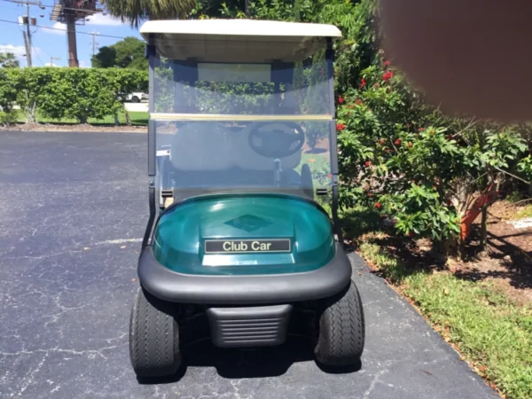 Used 2008 Club car GREEN Precedent 2 Passenger seat Golf Cart 48 volt 48v Cabana - Image 6