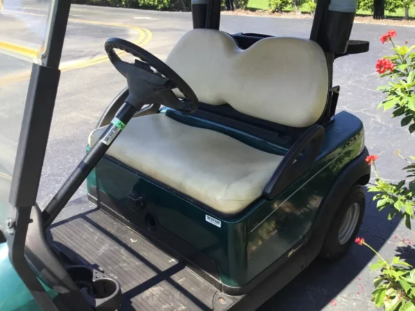 Used 2008 Club car GREEN Precedent 2 Passenger seat Golf Cart 48 volt 48v Cabana - Image 7