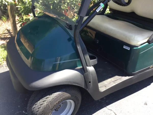 Used 2008 Club car GREEN Precedent 2 Passenger seat Golf Cart 48 volt 48v Cabana - Image 8